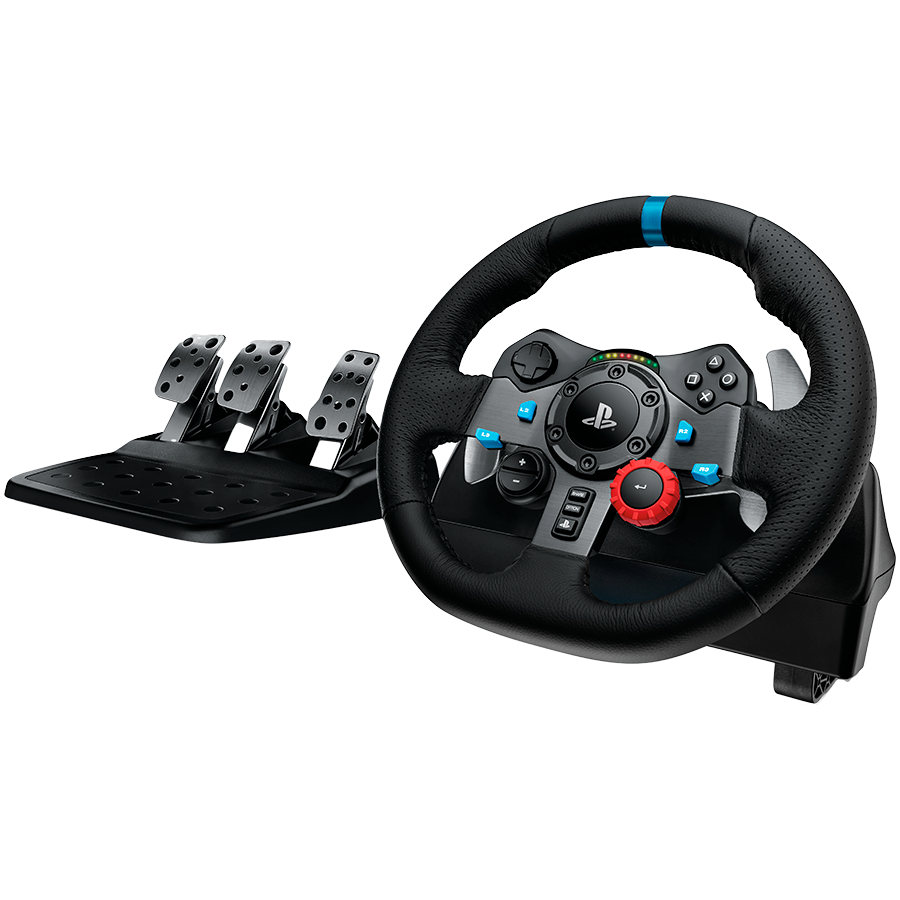 LOGITECH G29 Driving Force Racing Wheel - PC/PS - BLACK - USB - Image 2