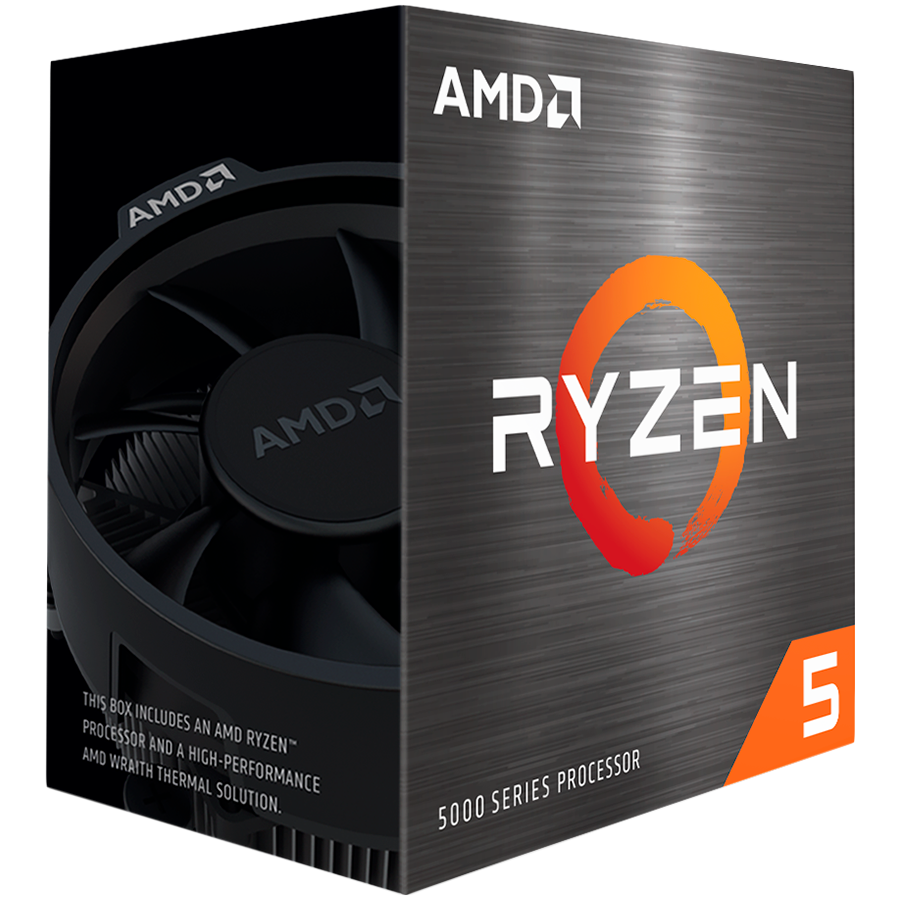 AMD CPU Desktop Ryzen 5 6C/12T 5500 (3.6/4.2GHz Boost,19MB,65W,AM4) Box - Image 2