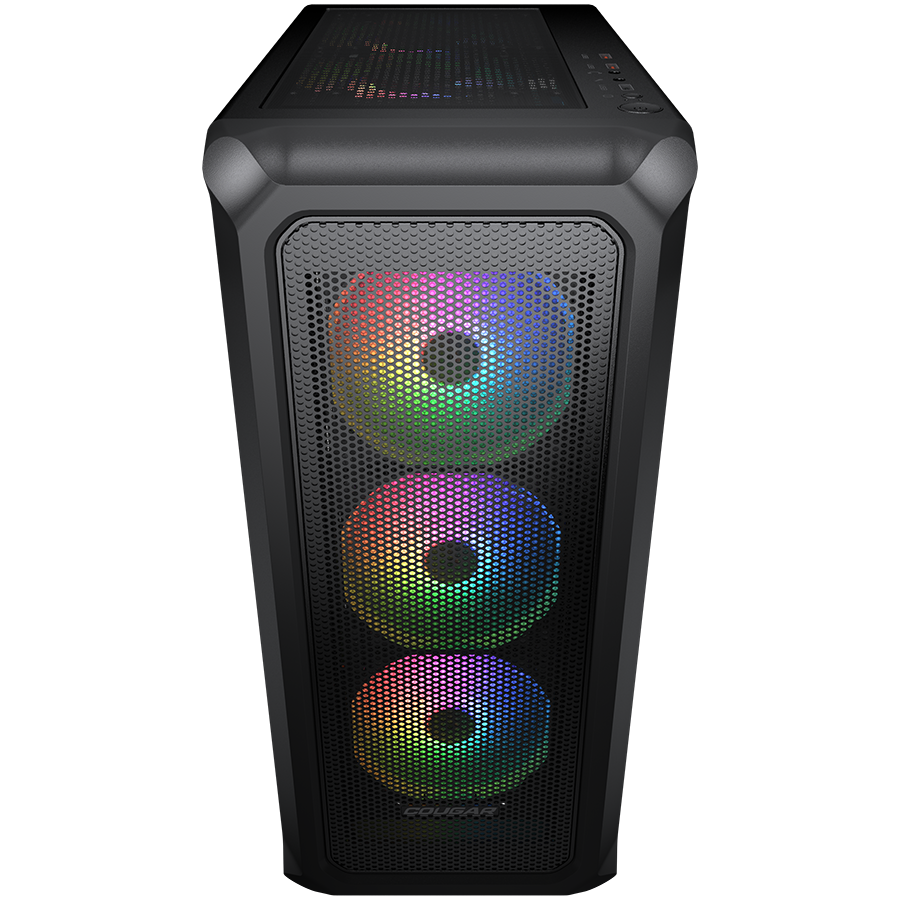 COUGAR Archon 2 Mesh RGB PC Case, Mid Tower, Black - Image 4