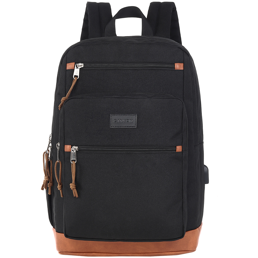 CANYON BPS-5, Laptop backpack for 15.6 inch450MMx310MM x 160MMExterior materials: 90% Polyester+10%PUInner materials:100% Polyester - Image 2