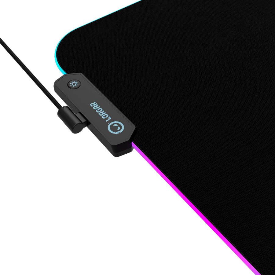 Lorgar Steller 919, Gaming mouse pad, High-speed surface, anti-slip rubber base, RGB backlight, USB connection, Lorgar WP Gameware support, size: 900mm x 360mm x 3mm, weight 0.635kg - Image 3
