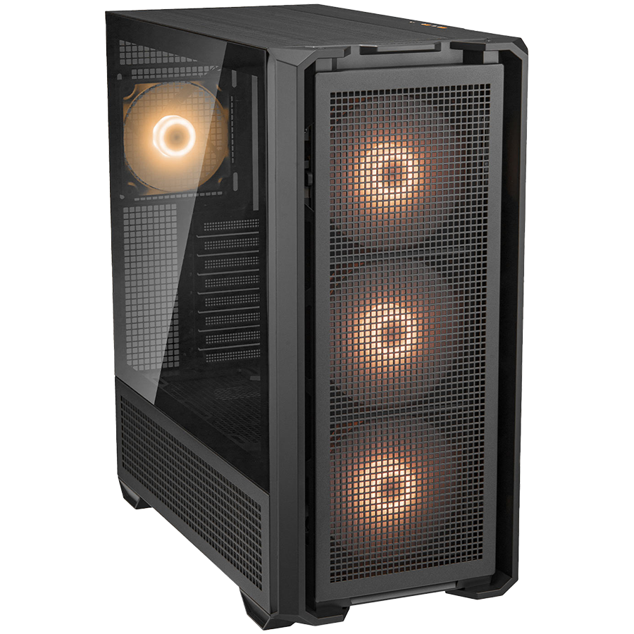 COUGAR MX600 PC Case, Mid Tower, Black - Image 3