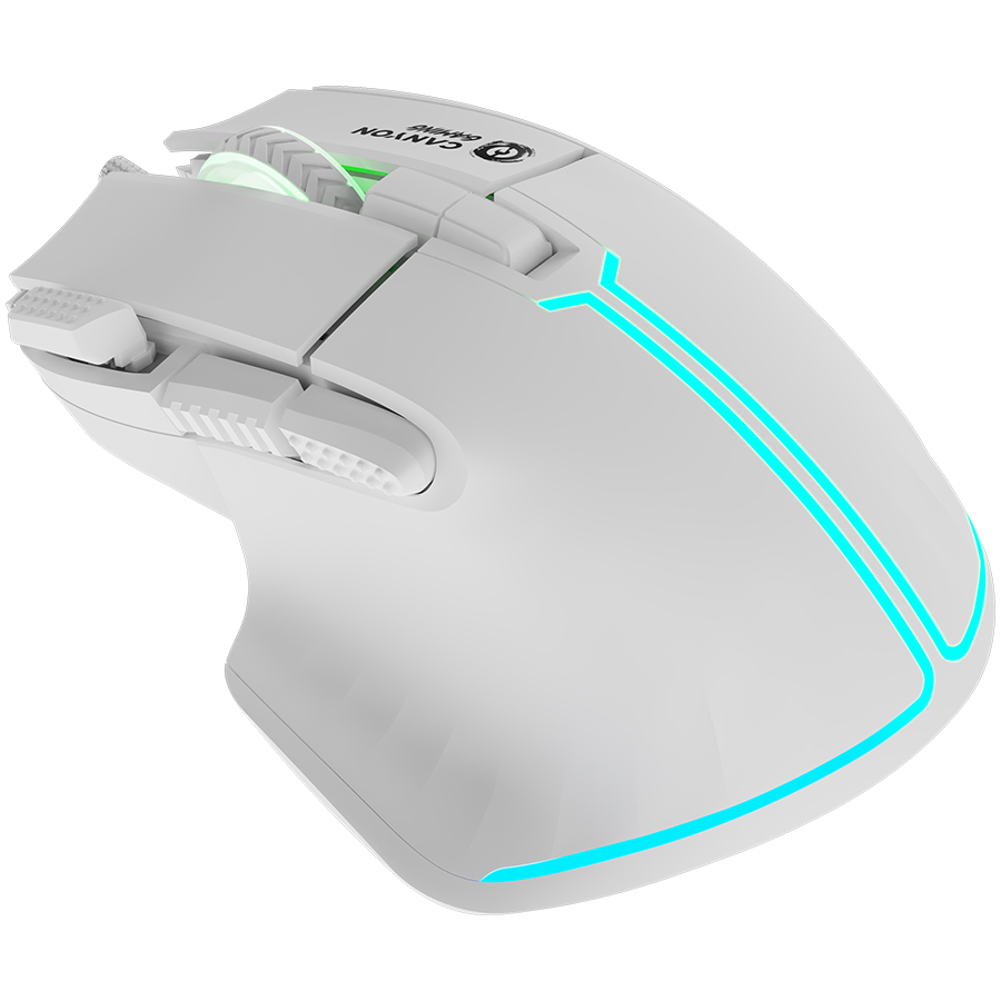 CANYON mouse Fortnax GM-636 RGB 9buttons Wired White - Image 3