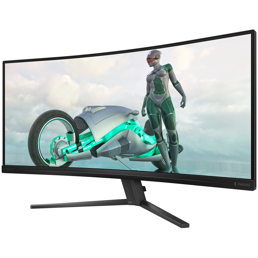 Philips Monitor Evnia 3000 34M2C3500L 34'' Curved VA, 3440x1440 (WQHD), 180Hz, 0.5ms, 300 cd/m², 4000:1, HDR10, 2x HDMI, DisplayPort, Adaptive Sync, 3-year warranty - Image 3