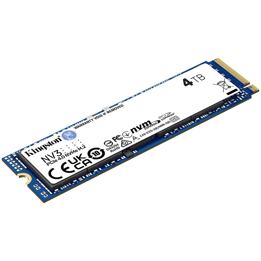 Kingston SSD 4TB NV3 M.2 2280 PCIe 4.0 NVMe SSD - Image 2