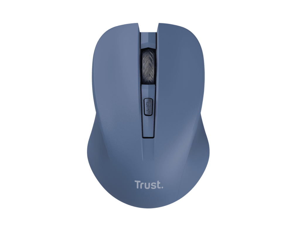 Trust Mydo silent wireless miš wireless plavi, DPI 1000-1800 obje ruke, 4 tipki, tihi - Image 2
