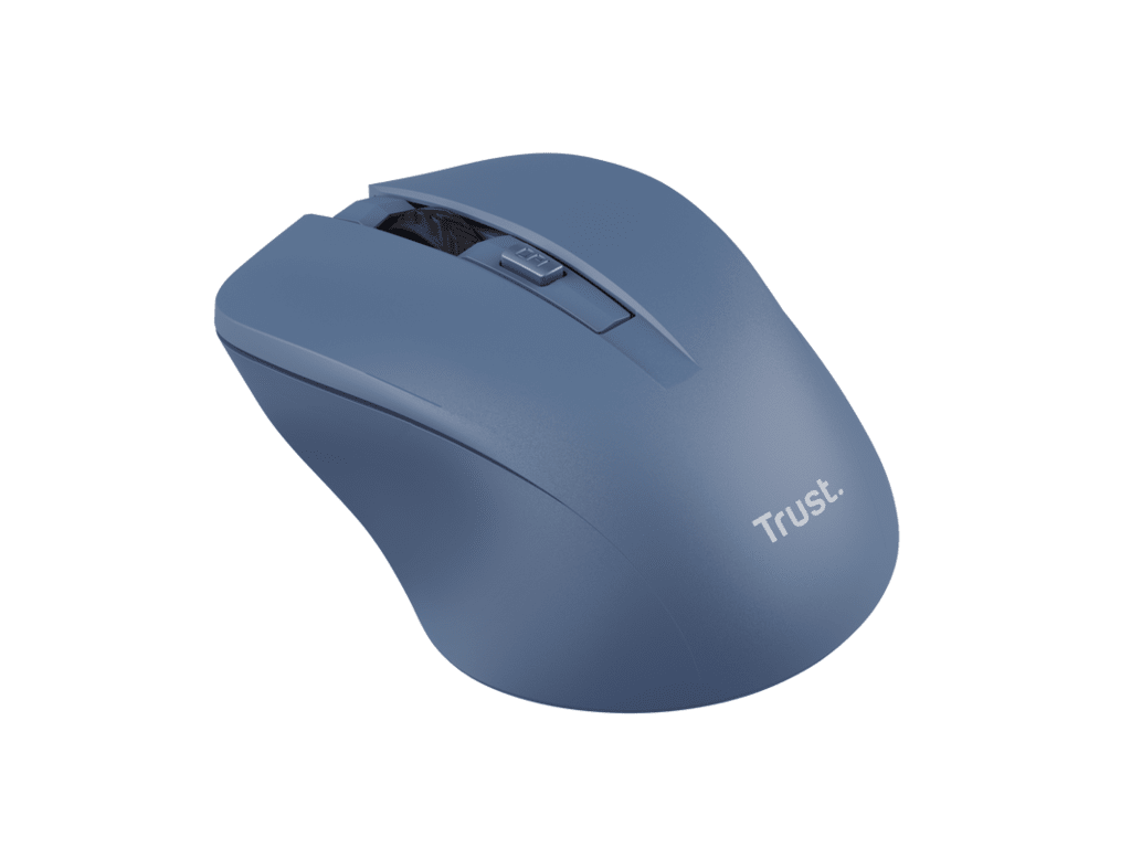 Trust Mydo silent wireless miš wireless plavi, DPI 1000-1800 obje ruke, 4 tipki, tihi - Image 4