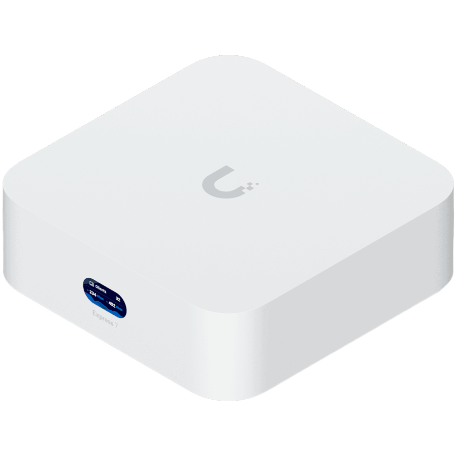 Ubiquiti UniFi Express 7 UX7 Mesh-scalable, super-compact 10G Cloud Gateway with integrated WiFi 7, 10 GbE RJ45 WAN port, 2.5 GbE RJ45 LAN port to extend network, up to 30+ UniFi devices and 300+ clients - Image 5