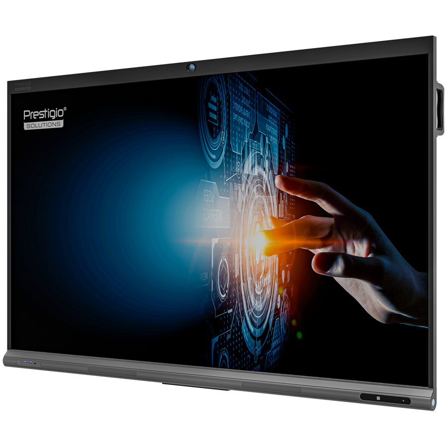PRESTIGIO SOLUTIONS Multiboard 86" Light+ Series UHD 4K, Android 11, Wi-Fi, 40TP, NFC, Camera, touch pen - Image 4