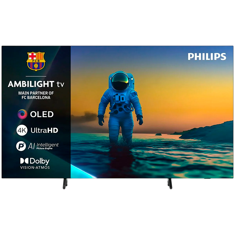 Philips 77OLED820/12 4K OLED GOOGLE TV, 3-side AMBILIGHT, 144 Hz, Procesor P5 AI Perfect, 194 cm (77"), Dolby Vision and Dolby Atmos - Image 2