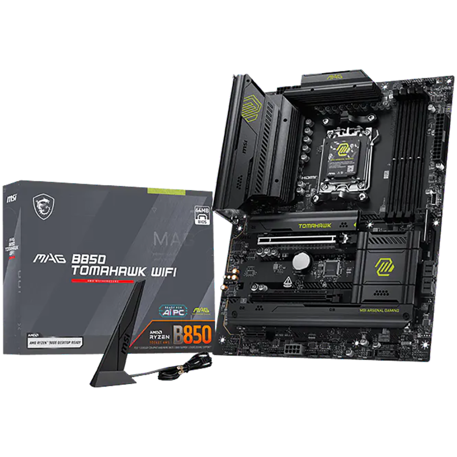 MSI MAG B850 TOMAHAWK MAX WIFI, Socket AM5, 4x DDR5, WiFi7 - Image 2