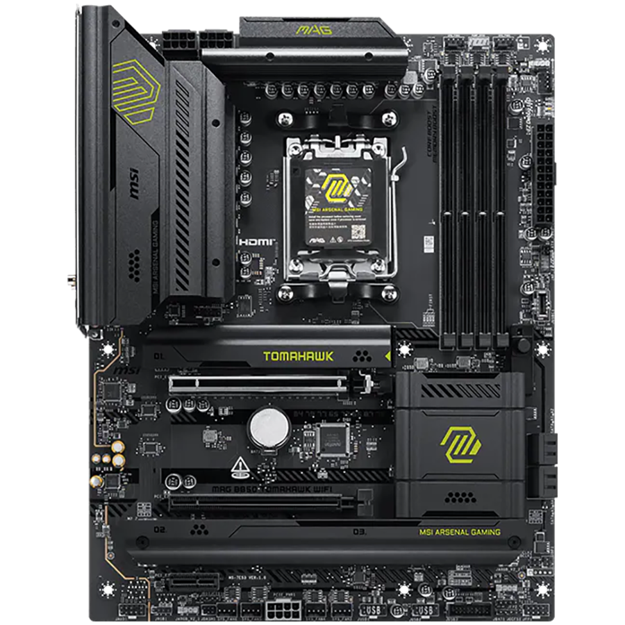 MSI MAG B850 TOMAHAWK MAX WIFI, Socket AM5, 4x DDR5, WiFi7 - Image 3