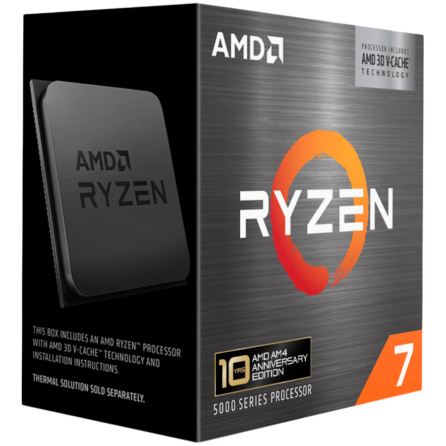 AMD CPU Desktop Ryzen 7 8C/16T 5800X3D (4.5GHz,100MB,105W,AM4) Box - Image 4