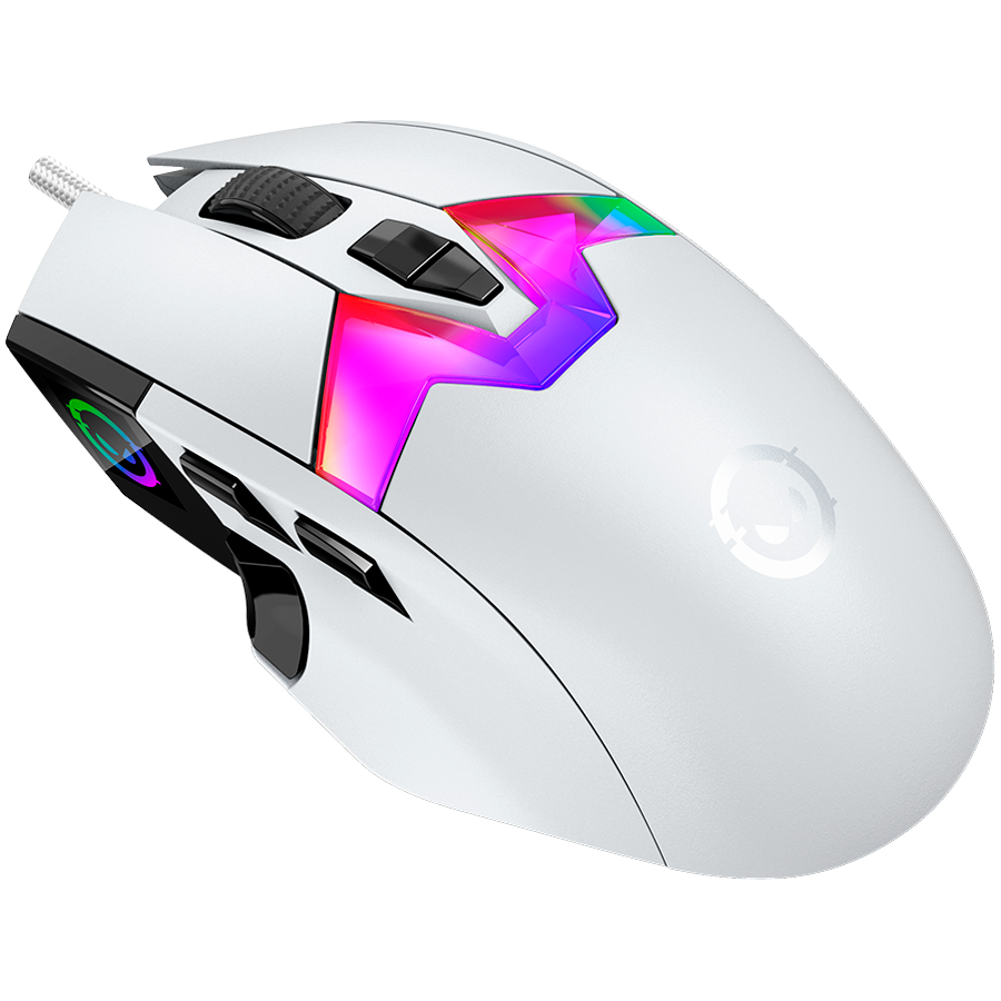LORGAR MSP80, 8000 Hz Gaming Mouse Pro, White - Image 3