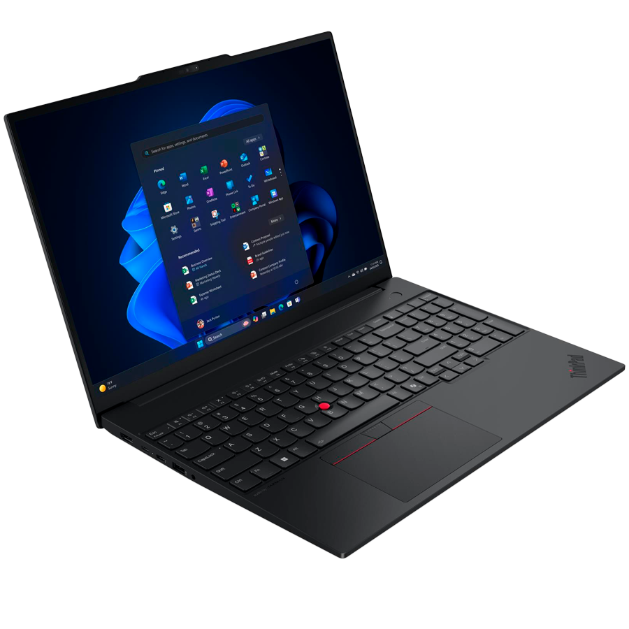 LENOVO ThinkPad E16 GEN 3 16" FHD IPS, Intel Core Ultra 5 225U, 16GB DDR5, 512GB SSD, 2x USB-A, 1x USB-C THB, HDMI, RJ-45, WiFi 6, BT5.2, BH BL Kyb, 48Wh, Win 11 Pro, Eclipse Black, 5Yr - Image 3