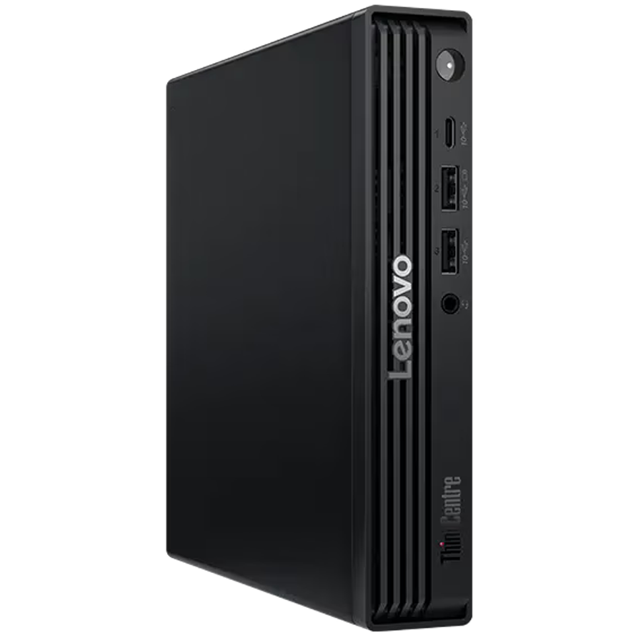 LENOVO ThinkCentre M70q Gen 6, Intel Core Ultra 5 225T, 16GB DDR5, 512GB SSD M.2, Front: 2x USB 3.2, 1x USB 3.2 C, 1x Audio/Mic, Back: 4x USB 3.2, DP, HDMI, RJ45 GbE, CIS, Spkr, WiFI 6E+BT 5.3, USB KB/Mouse, No OS, 3Yr - Image 2