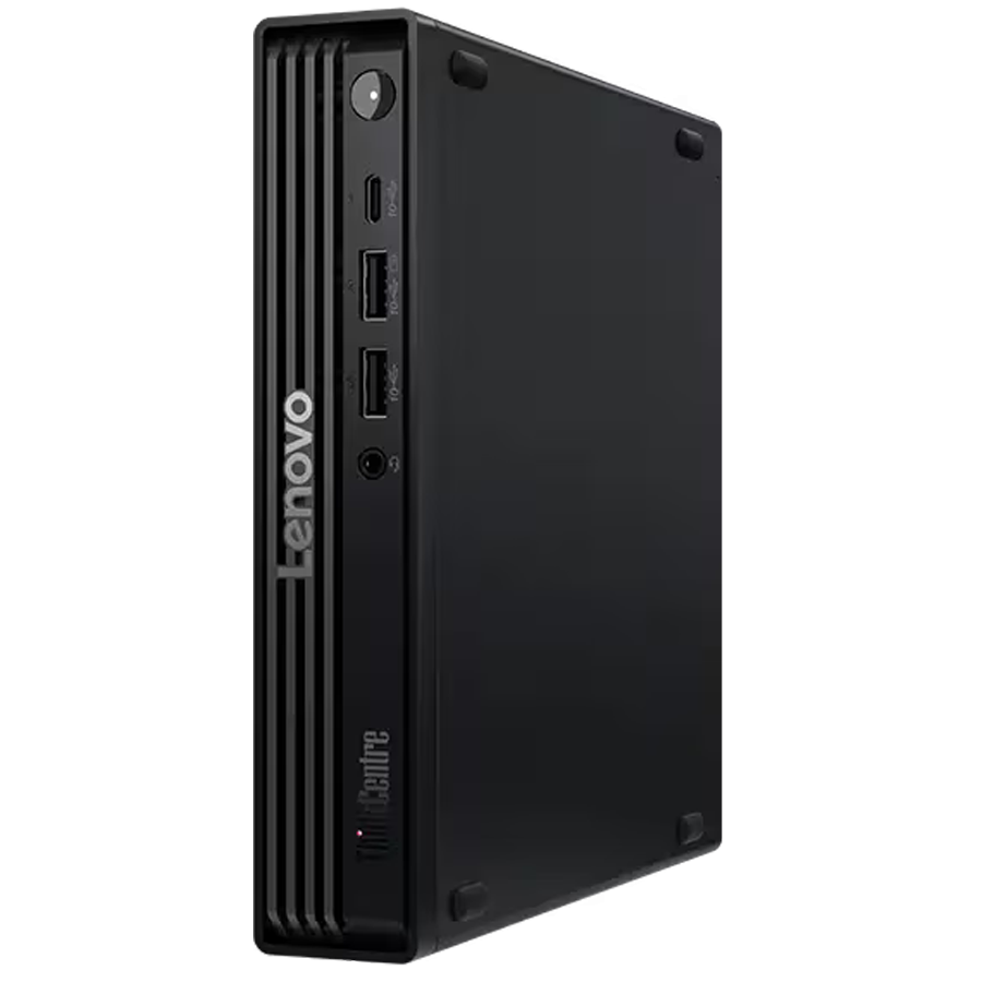 LENOVO ThinkCentre M70q Gen 6, Intel Core Ultra 5 225T, 16GB DDR5, 512GB SSD M.2, Front: 2x USB 3.2, 1x USB 3.2 C, 1x Audio/Mic, Back: 4x USB 3.2, DP, HDMI, RJ45 GbE, CIS, Spkr, WiFI 6E+BT 5.3, USB KB/Mouse, No OS, 3Yr - Image 3