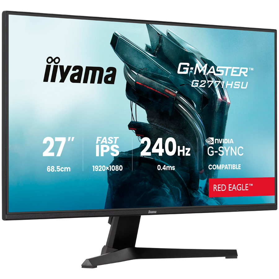 27 Fast IPS Gaming, G-Master Red Eagle, G-SYNC Compatible, 1920x1080 240Hz,2x HDMI, DisplayPort, 0.4ms MPRT, Speakers, USB HUB 1x3.2 1xC, Black Tuner - Image 3