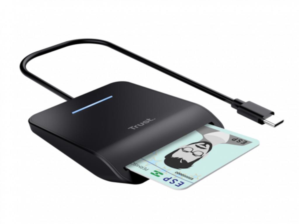 Trust Primo USB-C DNI čitač kartica - Image 2