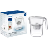 PHILIPS Bokal za filtriranje vode AWP2933WHT/31, 2,6 l, Micro X-Clean, digitalni timer, bijeli