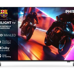 Philips 55MLED920/12 AMBILIGHT 4K Quantum Dot Mini-LED 144 Hz, 139 cm (55'') P5 Perfect Picture Engine, Dolby Vision i Atmos