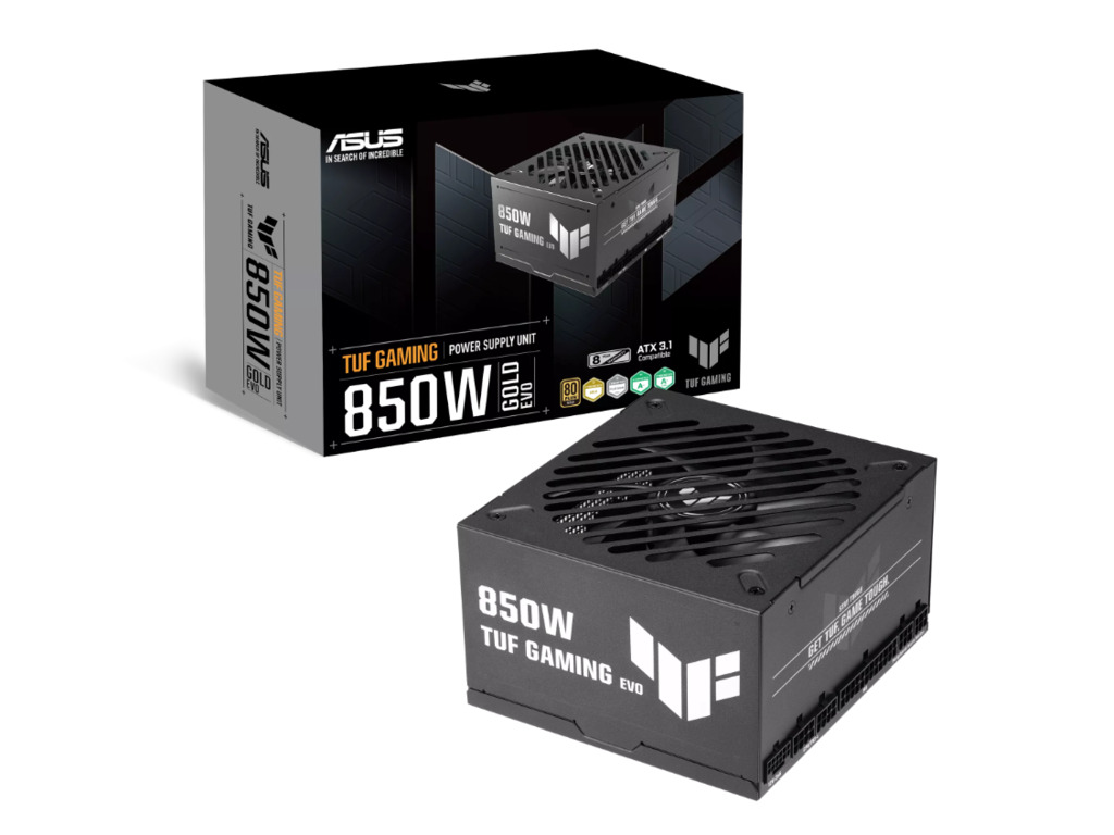 ASUS PSU 850G TUF Gaming EVO Gold, 850W, ATX3.1, 80plus Gold - Image 2