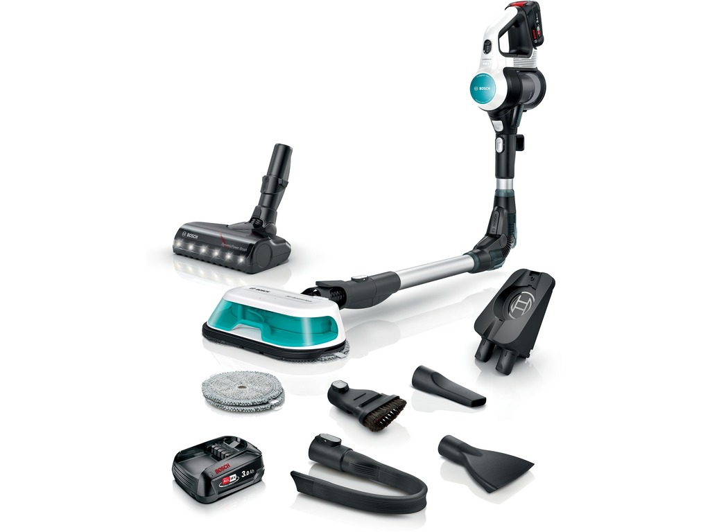BOSCH 2in1 Usisivač UNLIMITED7Usisvanje i pranje,ProHygienic,2 zamjenjive baterije, 40min rad ECO - Image 2