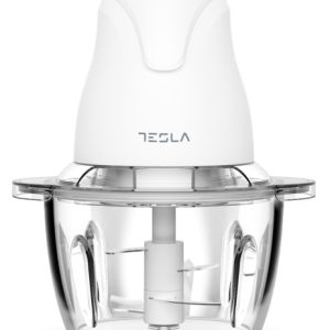 TESLA Sjeckalica FC302WSnaga 400 W; Kapacitet 1 L; 4 inox oštrice na 2 nivoa; staklena pos