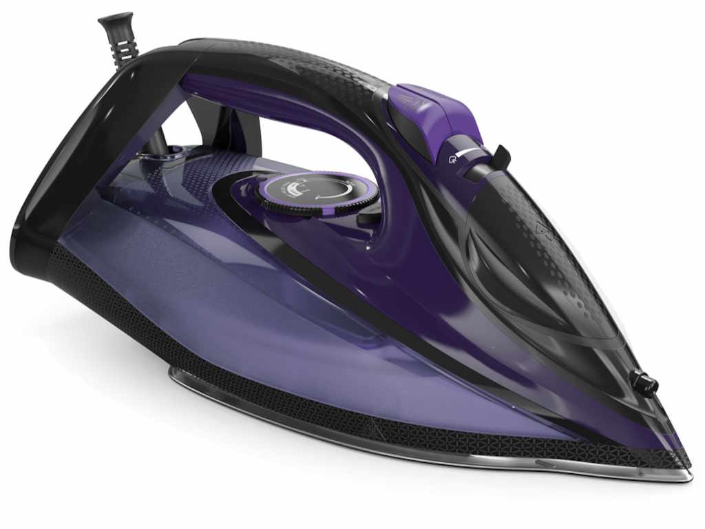 TESLA Pelga 2600W IR500BP / 0.32L / IRONS / Keramika / BLack - Purple - Image 2