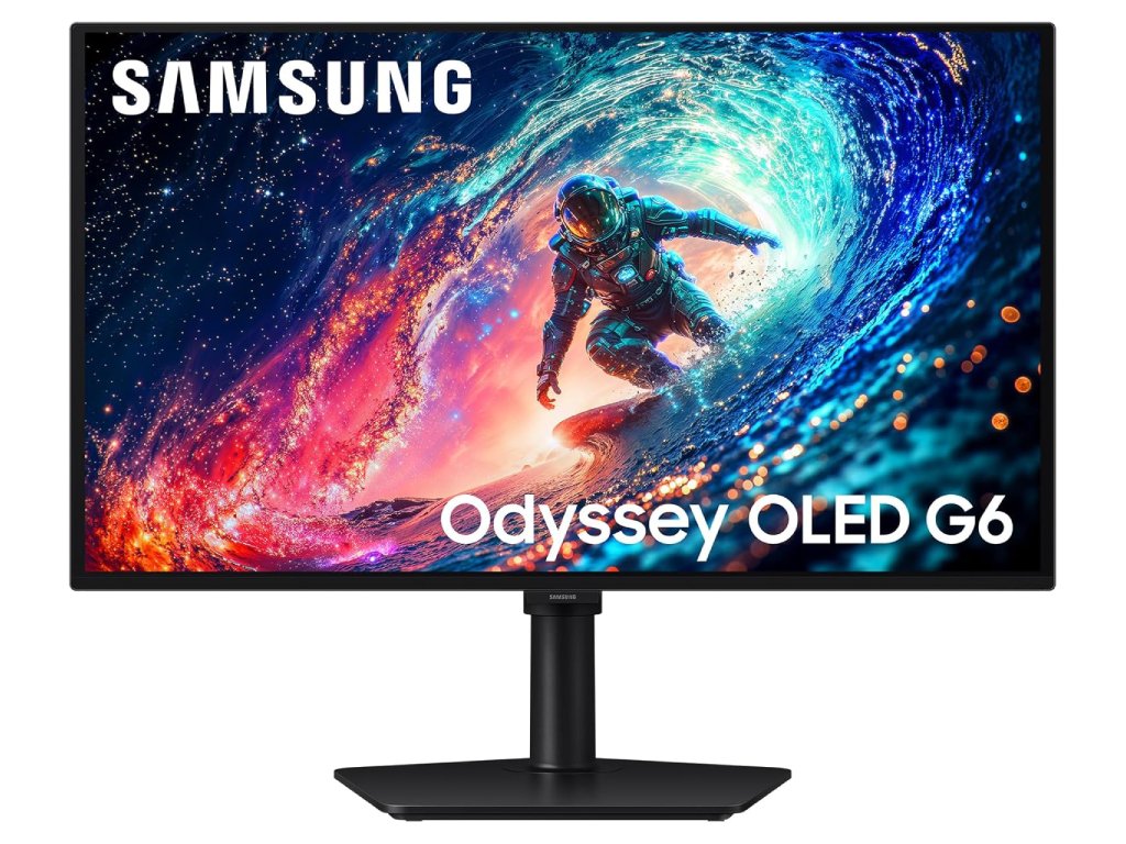 Samsung 27" Odyssey G6 G61SHQHD, 240Hz, OLED, 0.03ms2xHDMI, DP, HAS, Tilt, Swivel, Pivot - Image 2