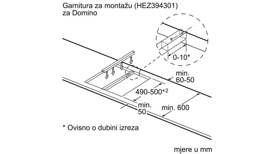 BOSCH DOMINO ploča INDUKCIJSKA Serie 6|, ES - Image 3