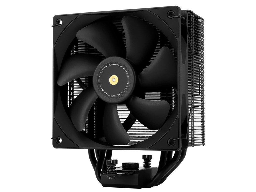 Thermalright Assassin Spirit 120 Evo Dark CPU Cooler 12cm, 1x PWM fan, Height: 156mm - Image 2