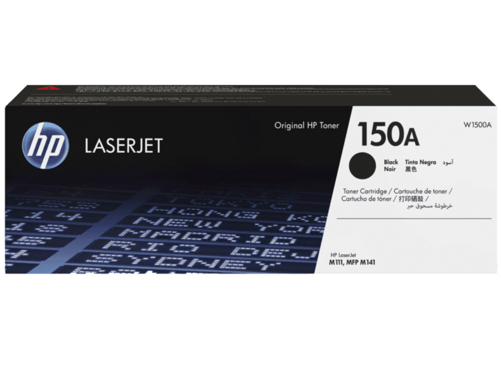 HP Toner W1500A Black 150A - Image 2