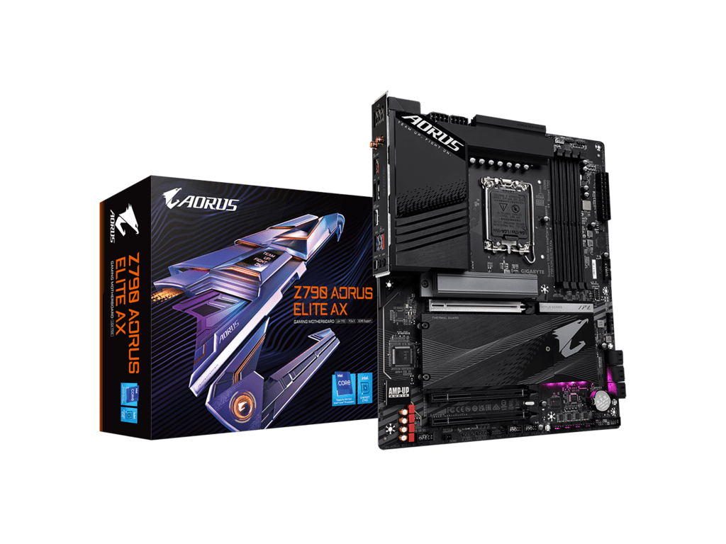 Gigabyte MB Z790 AORUS ELIT AXLGA1700; 4xDDR5; 4xM.2; 6xSATA10xUSB; HDMI, DP; WIFI; ATX - Image 2