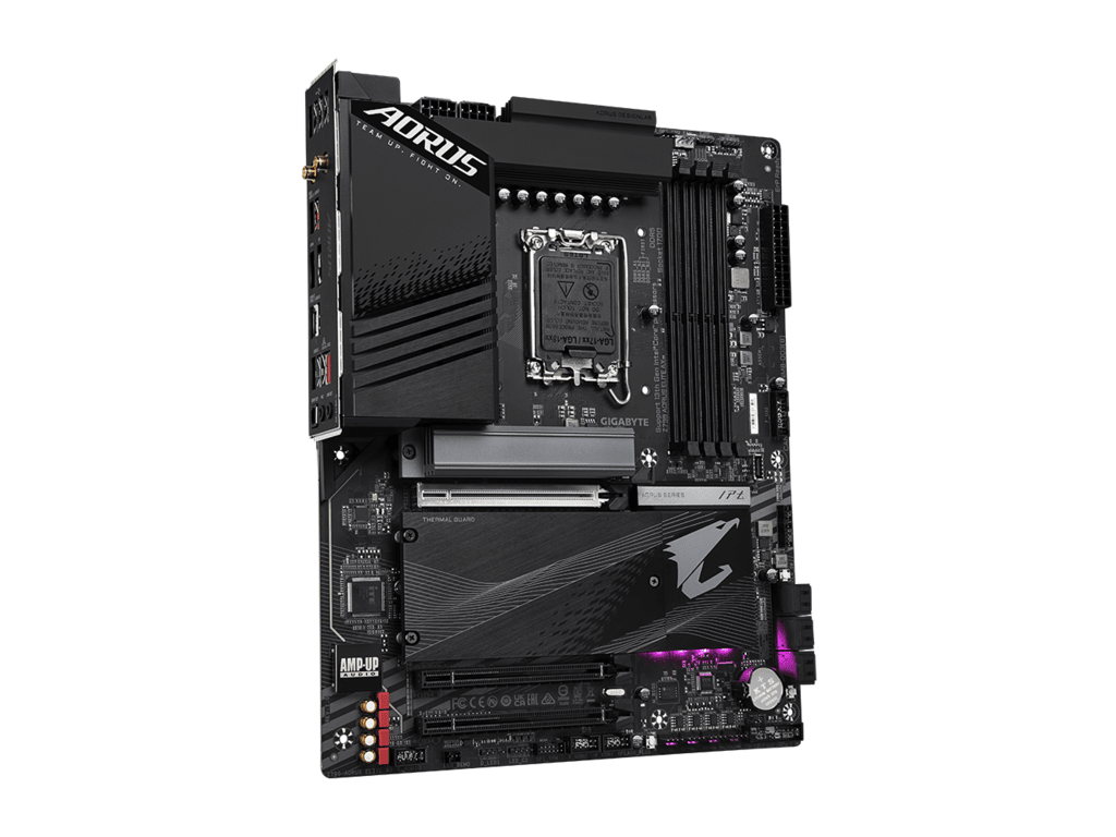 Gigabyte MB Z790 AORUS ELIT AXLGA1700; 4xDDR5; 4xM.2; 6xSATA10xUSB; HDMI, DP; WIFI; ATX - Image 3