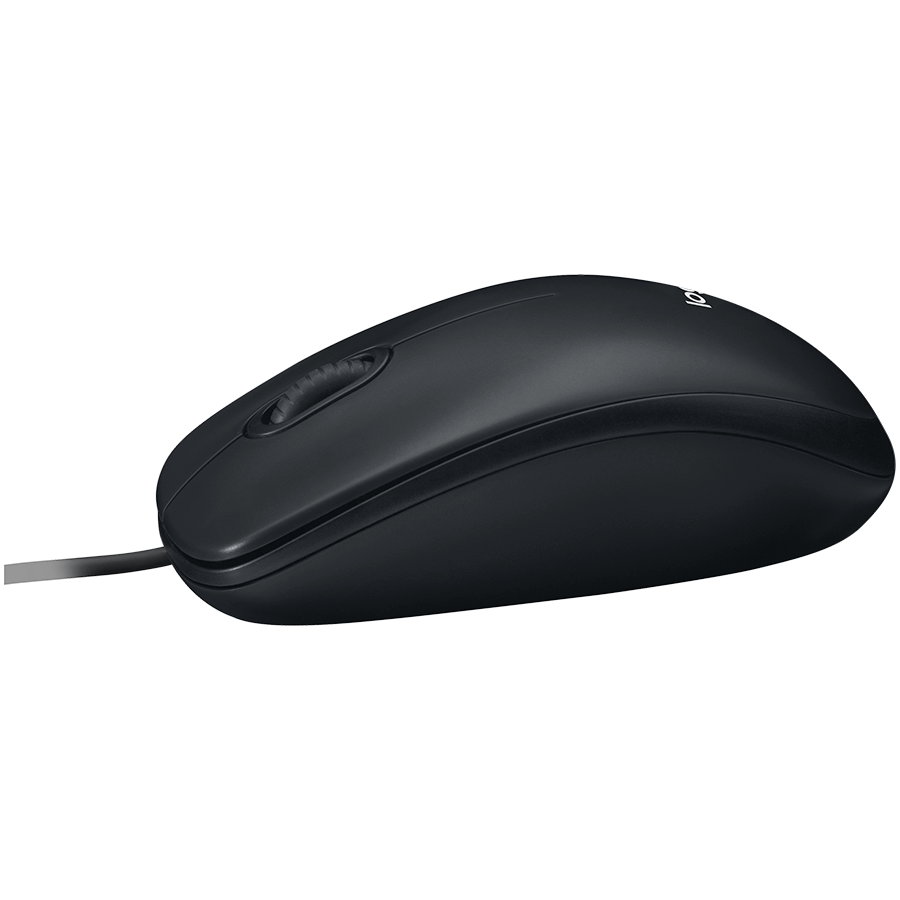 LOGITECH B100 Corded Mouse - BLACK - USB - B2B - Image 5