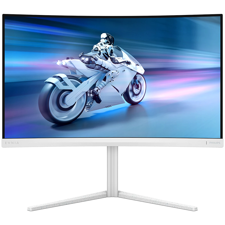PHILIPS Monitor Evnia 5000 27M2C5501 27" Curved, 2560x1440 (QHD), Fast VA, 180Hz, 1500R, 1ms (GTG), Adaptive Sync, HDR10, 2xHDMI, 1xDP, Ergo - Image 2