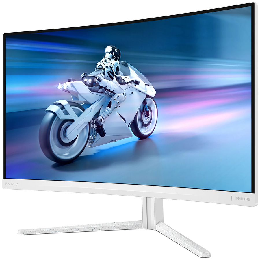 PHILIPS Monitor Evnia 5000 27M2C5501 27" Curved, 2560x1440 (QHD), Fast VA, 180Hz, 1500R, 1ms (GTG), Adaptive Sync, HDR10, 2xHDMI, 1xDP, Ergo - Image 3