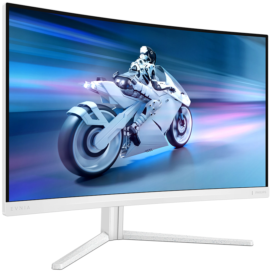 PHILIPS Monitor Evnia 5000 27M2C5501 27" Curved, 2560x1440 (QHD), Fast VA, 180Hz, 1500R, 1ms (GTG), Adaptive Sync, HDR10, 2xHDMI, 1xDP, Ergo - Image 4