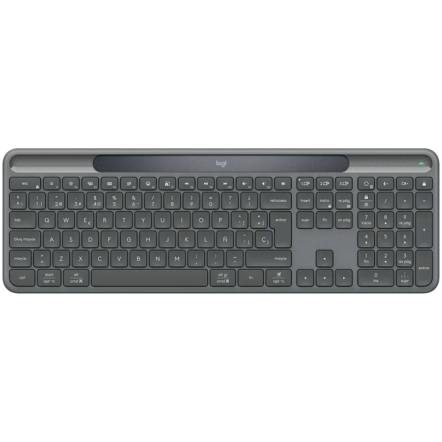 LOGITECH Slim Solar+ - GRAPHITE - US INT'L - 2.4GHZ/BT - INTNL-973 - UNIV B2C - Image 2