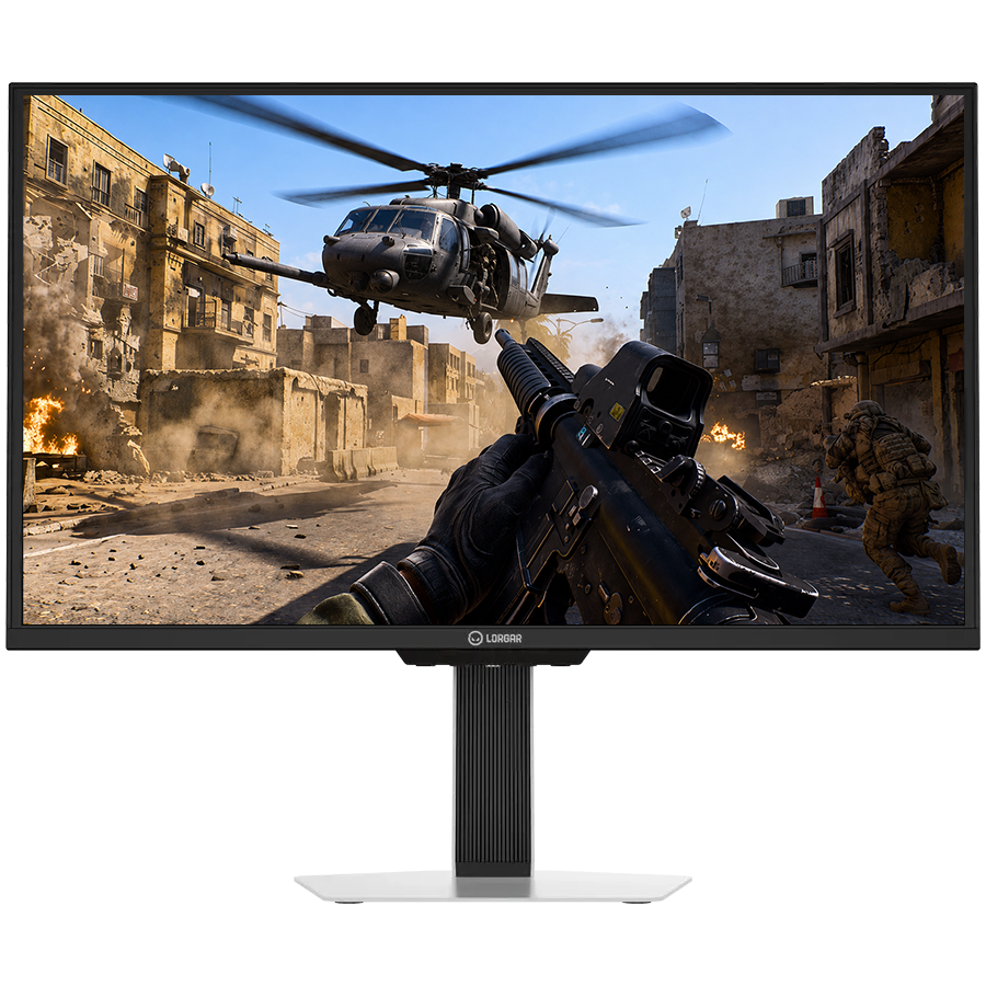 24.5" Flat IPS Dual LED 1920*1080@400Hz HAS, 2*HDMI2.0+2*DP1.4+Audio out, HDMI cable*1+DP cable*1+Adapter*1+Power cable*1, HDR600 Ready+MPCS+MPRT 0.5ms, White, 3 years - Image 2