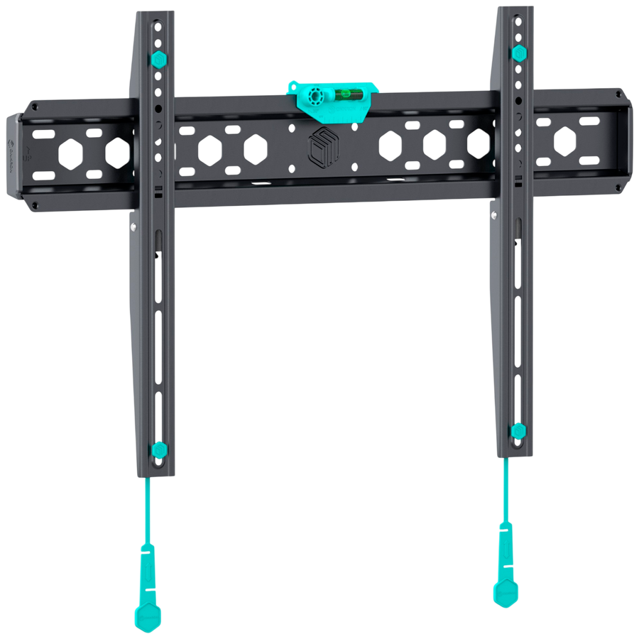 ONKRON Fixed TV Wall Mount for 43 to 85-inch Flat Panel TVs Digital Panels 68,2 kg, Black - Image 2