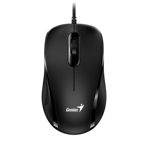 Genius miš DX-101 crni USB, optički, 1200 DPI, 1.5m, 3 tipke, 83g