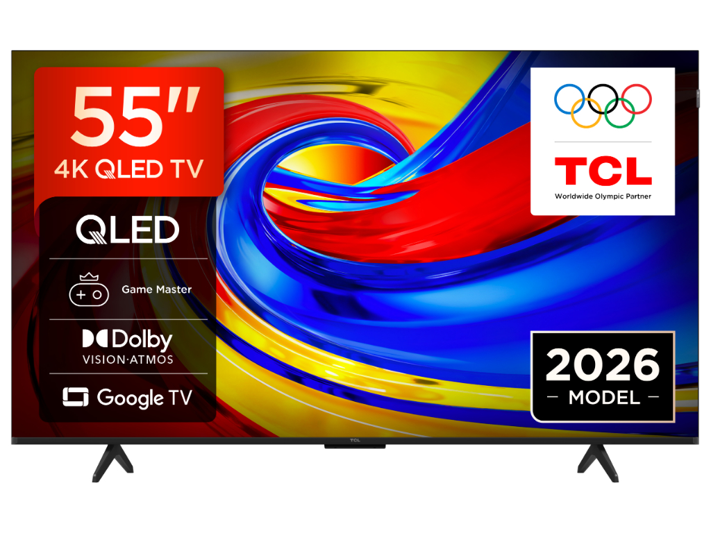 TCL 55"P7L 4K QLED Google TV60Hz, VRR, Dolby Atmos;Dolby Vision, 400 nits - Image 2