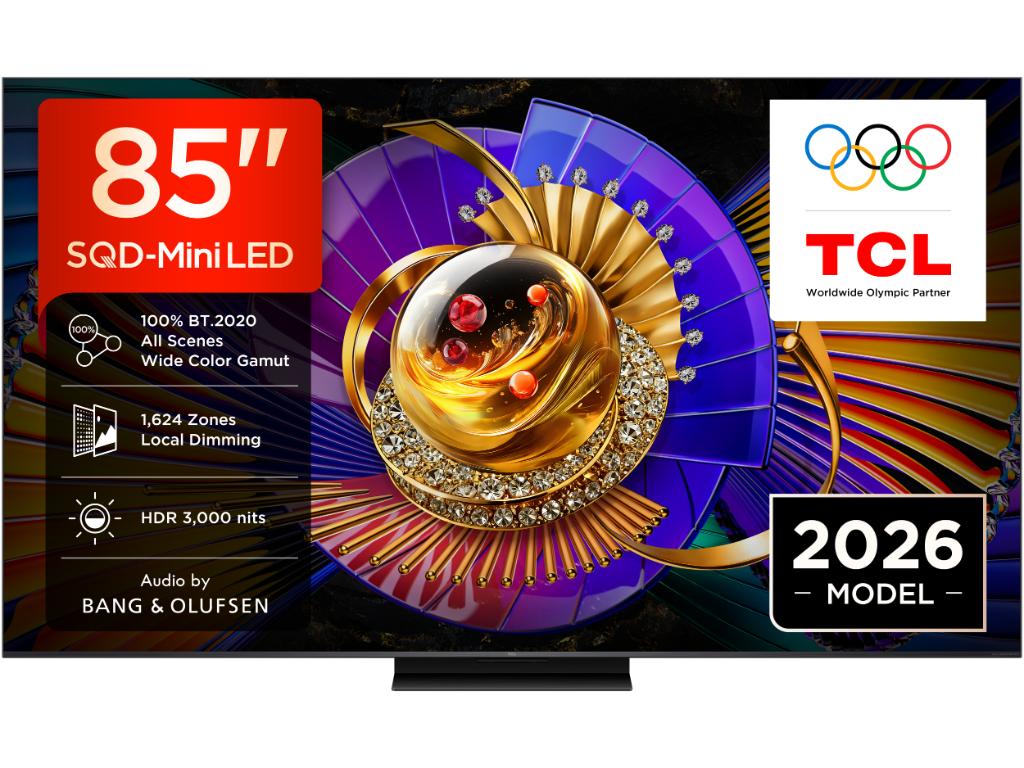 TCL 85"C7L 4K SQD-Mini LED;UHD 144Hz/288Hz FHD Google TV;B&O, 1624 zones, 3000 nits - Image 2