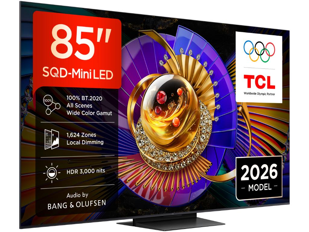 TCL 85"C7L 4K SQD-Mini LED;UHD 144Hz/288Hz FHD Google TV;B&O, 1624 zones, 3000 nits - Image 3