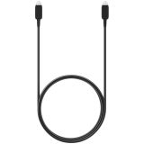 Samsung original data cable USB Type-C to USB Type-C (1.8m, 5A), super fast charging up to 45W, Black