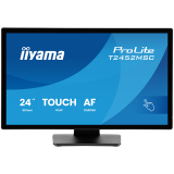 IIYAMA Monitor LED T2452MSC-B2 24" DeepContrast PCAP+ 10pt touchscreen 1920x1080 120Hz 400cd 5ms HDMI DP landscape, face-up tilt